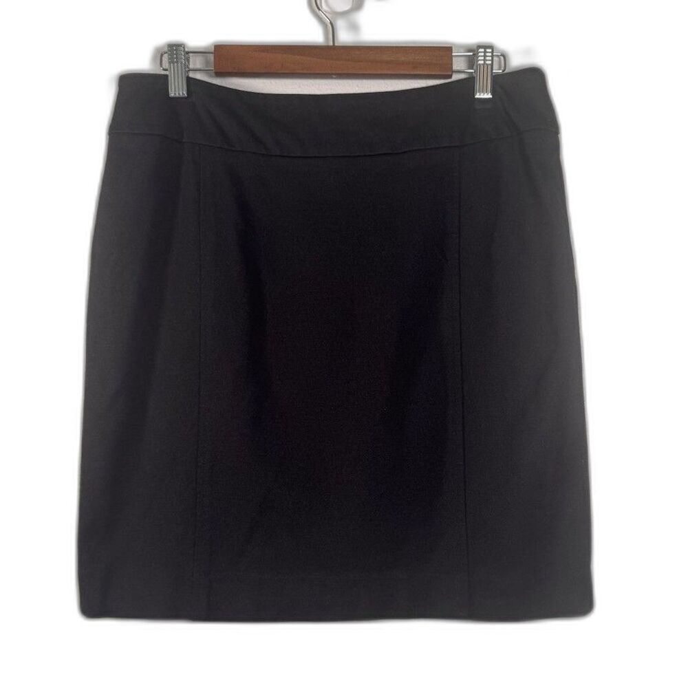 Halogen Black Stretch Pencil Skirt Office Chic Career Wear 12